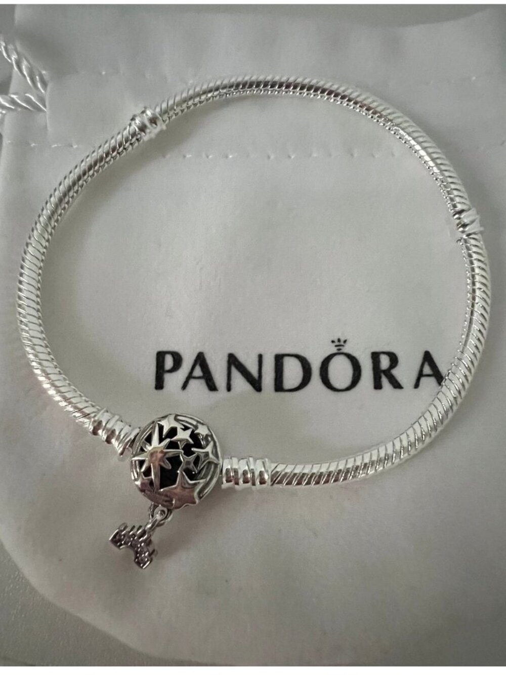 Pandora bracelet size 7.5 inch